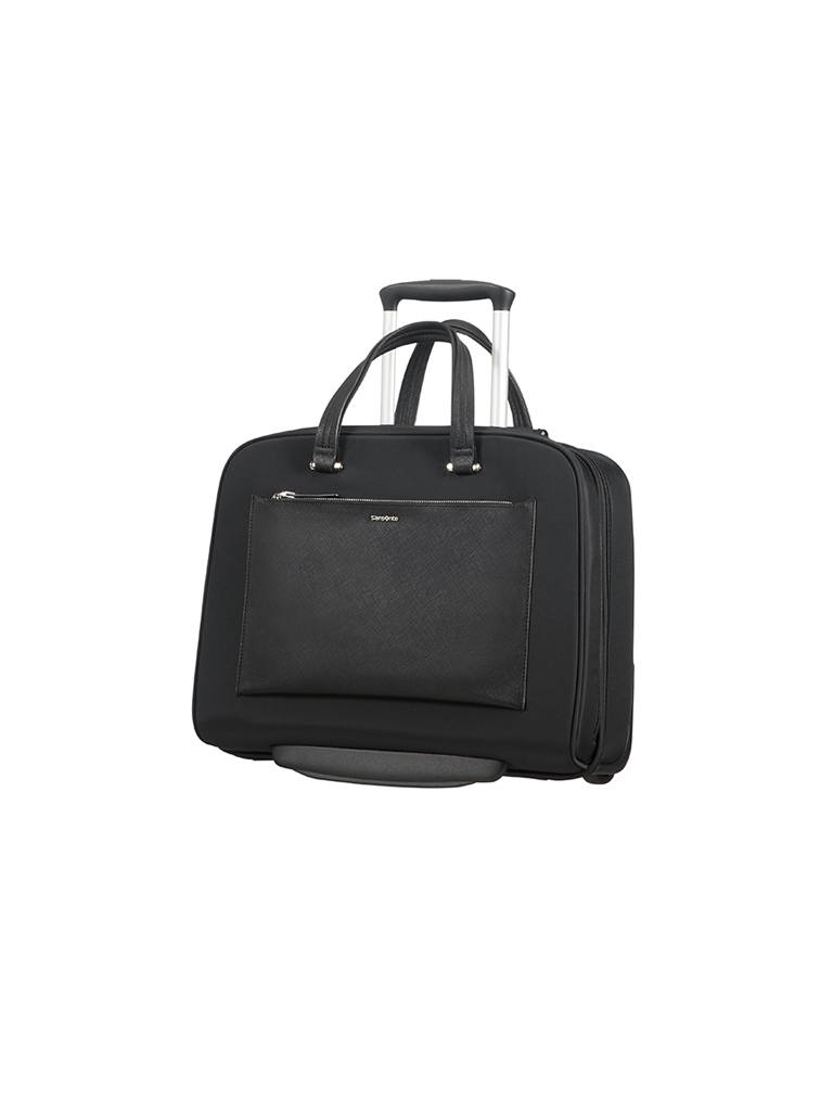 SAMSONITE | Laptoptasche mit Rollen "Zalia" (91784 1041 Schwarz) | schwarz