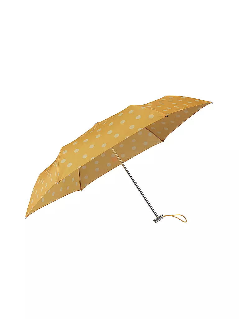 SAMSONITE | Regenschirm - Taschenschirm Alu Drop S yellow dots | gelb
