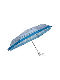 SAMSONITE | Alu Drop S - Regenschirm silver grey | hellblau