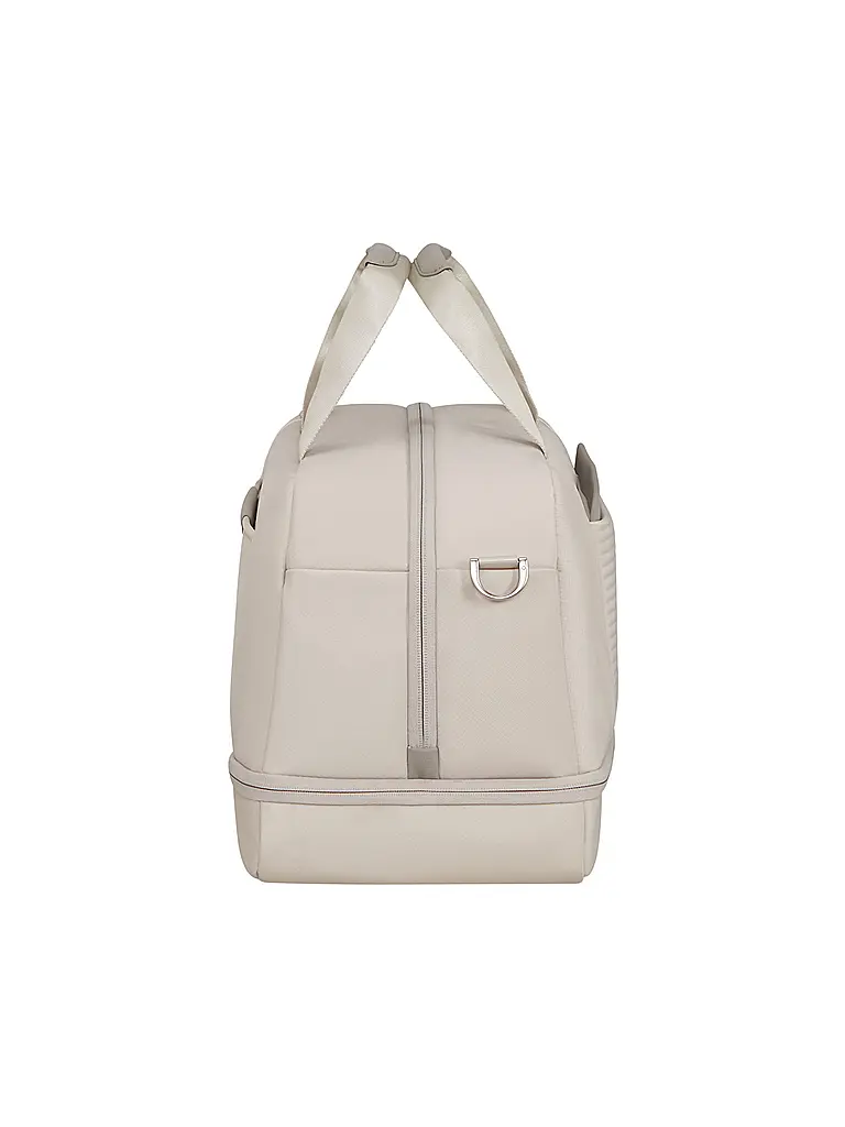 SAMSONITE | Reisetasche - Weekender PARALUX 49 cm Stone Grey | creme