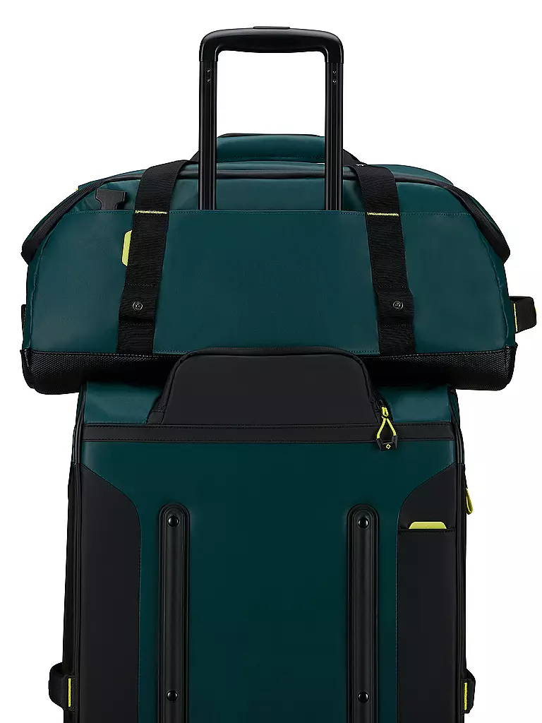 SAMSONITE | Reisetasche Ecodiver Duffle S Dark Teal/Lime | blau