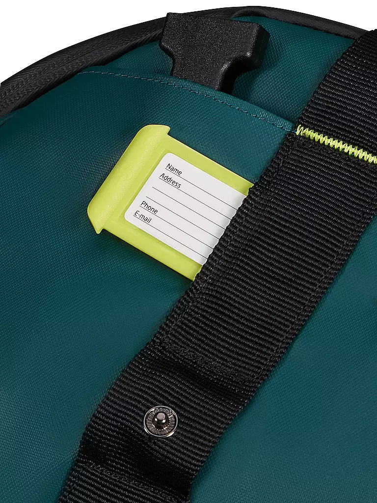 SAMSONITE | Reisetasche Ecodiver Duffle S Dark Teal/Lime | blau