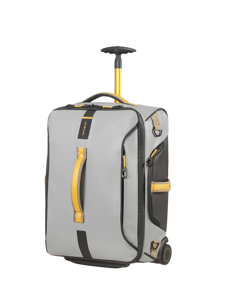 SAMSONITE | Reisetasche/Rucksack auf Rollen 55cm "Paradiver Light"  74780 (Grey/Yellow)) | grau