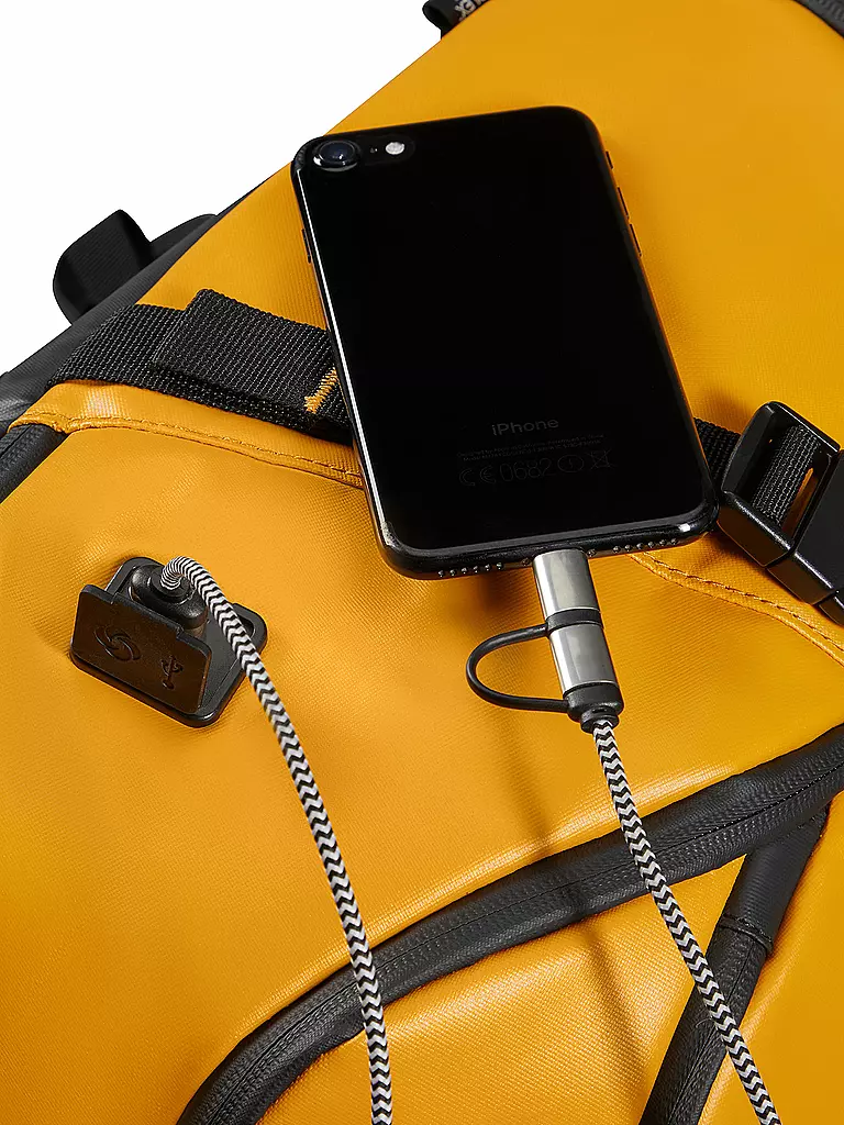 SAMSONITE | Rucksack - Reiserucksack ECODIVER  Small Yellow | blau