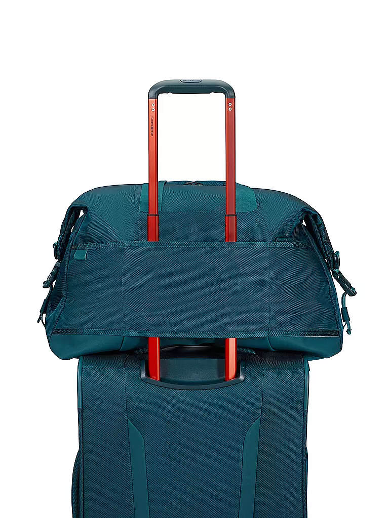 SAMSONITE | Tasche - Reisetasche OVERNIGHTER 48cm petrol print | petrol