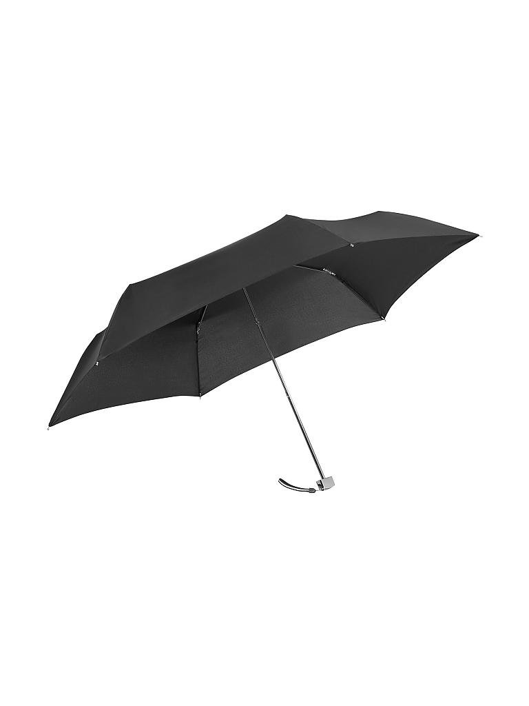 SAMSONITE | Taschenschirm RAIN PRO MANUAL FLAT black | schwarz