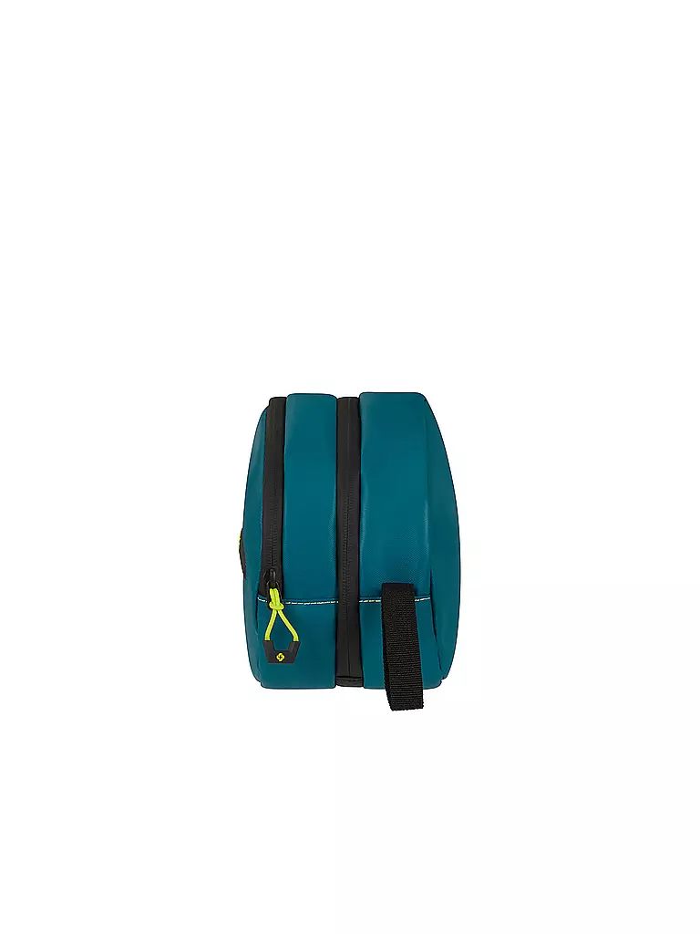 SAMSONITE | Toilettetasche ECODIVER petrol blue / lime | petrol