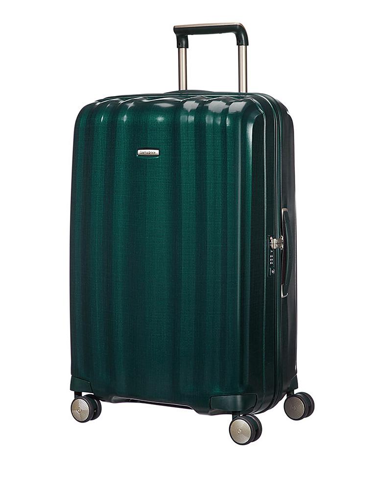 SAMSONITE | Trolley "Lite-Cube" Spinner 76cm (Dark Green) | grün