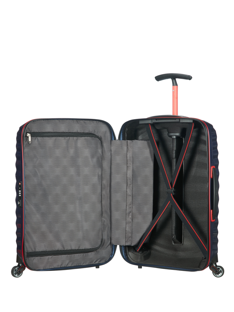 SAMSONITE | Trolley "Lite-Shock Sport Spinner" 55 cm (105262 6836 Nautical) | blau