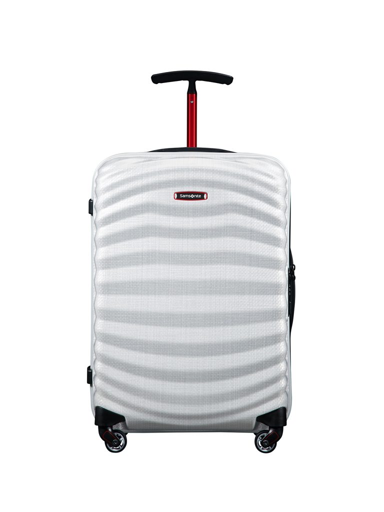 SAMSONITE | Trolley "Lite-Shock Sport Spinner" 55 cm (105262 7094 Offwhite) | weiß