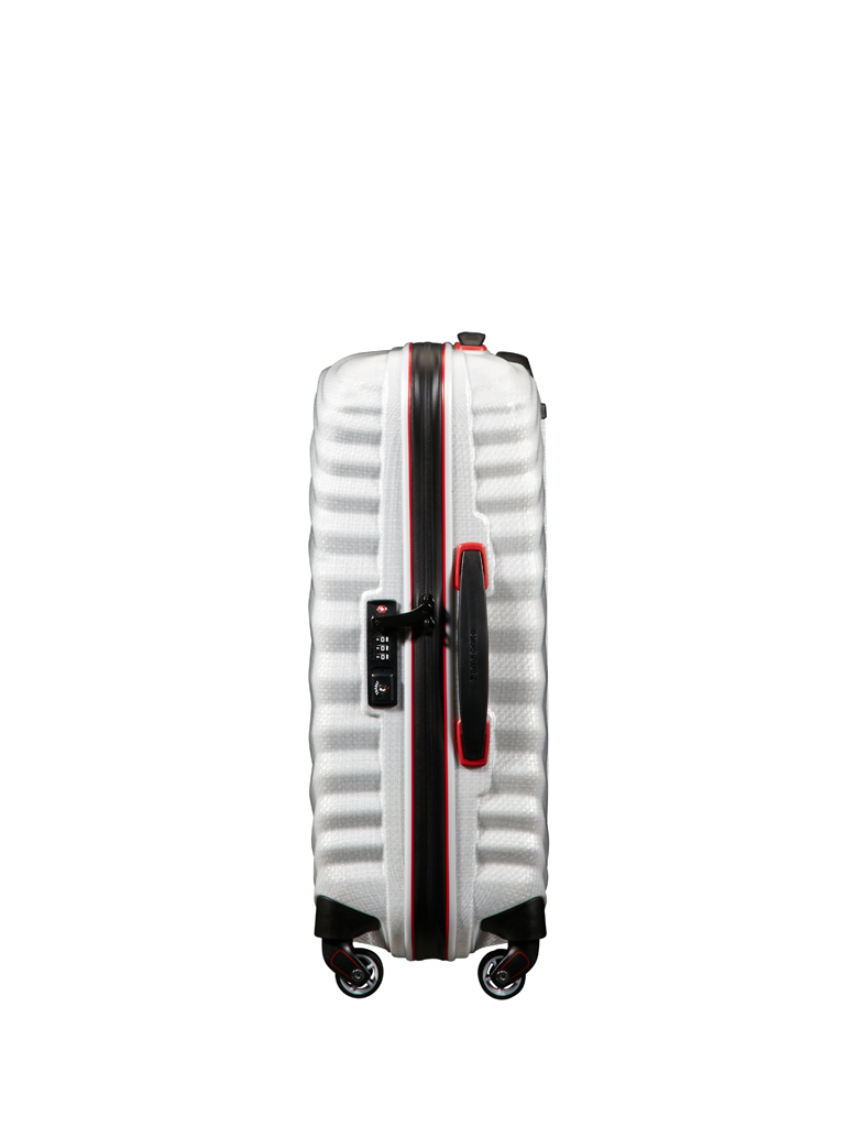 SAMSONITE | Trolley "Lite-Shock Sport Spinner" 55 cm (105262 7094 Offwhite) | weiß