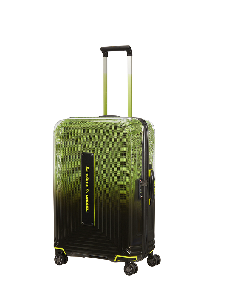 SAMSONITE | Trolley "Neopulse X Diesel" 69cm (Black/Yellow) | schwarz