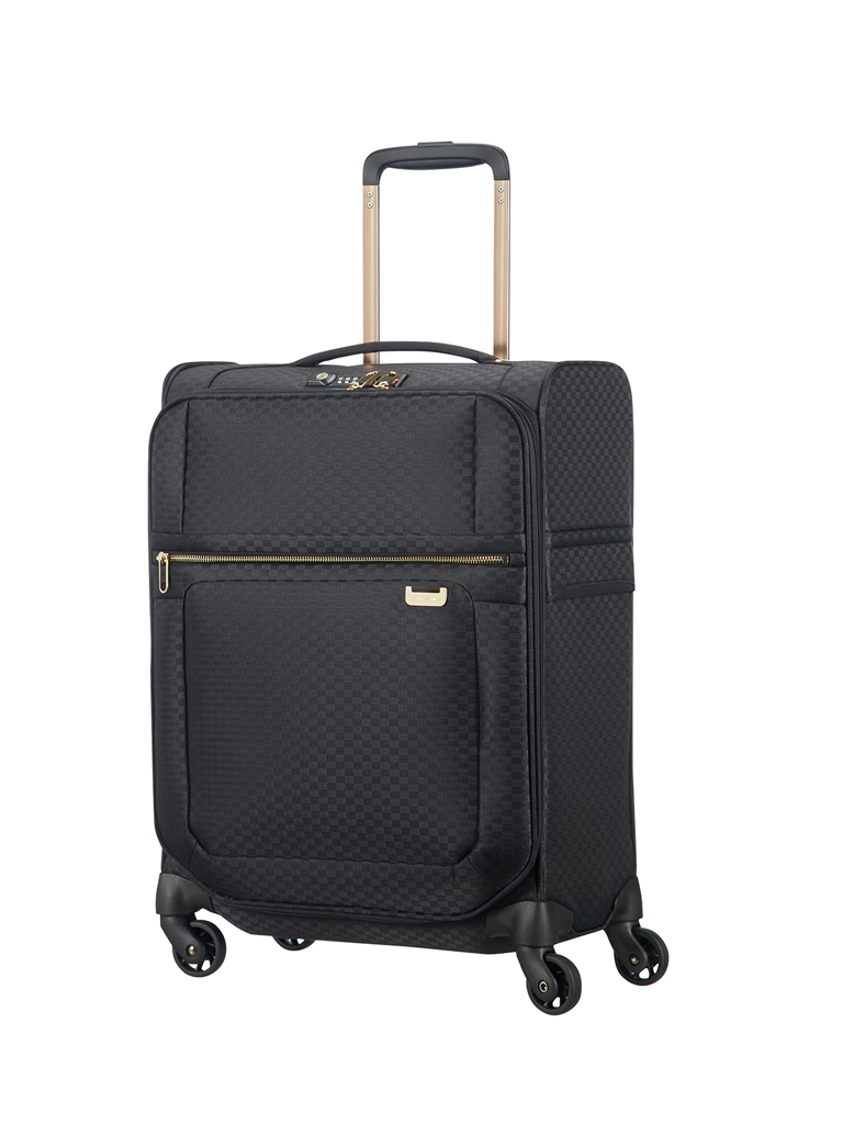 SAMSONITE | Trolley "Uplite Spinner" 55cm (74757 2693 (Black/Gold) | schwarz