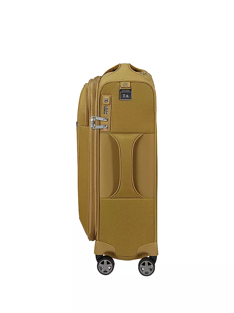 SAMSONITE | Trolley  D'LITE SPINNER 55cm erweiterbar mustard yellow | senf