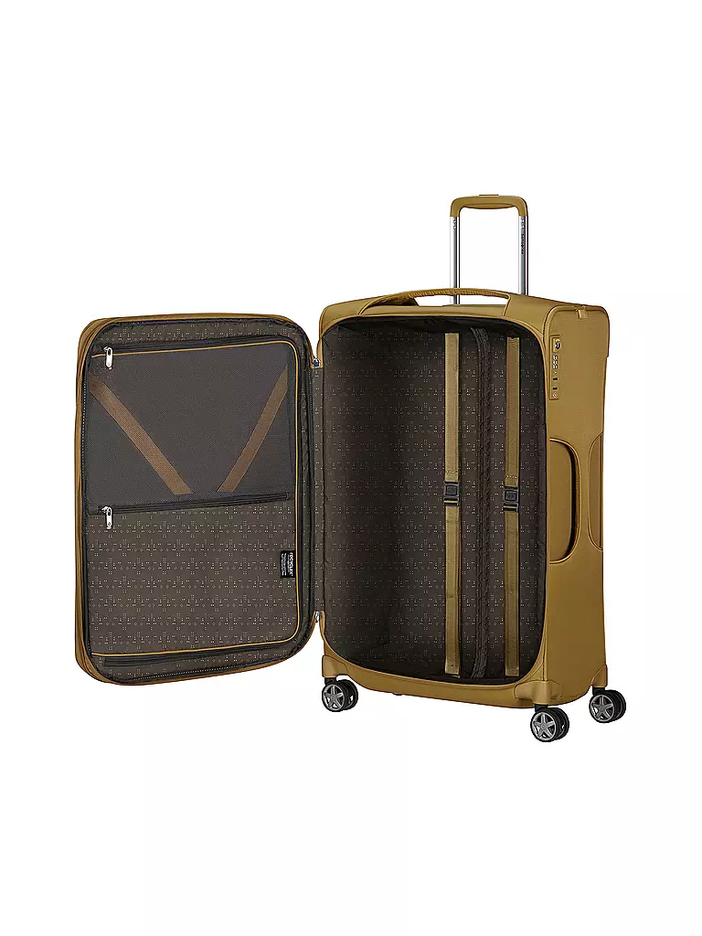 SAMSONITE | Trolley  D'LITE SPINNER 71cm erweiterbar mustard yellow | gelb