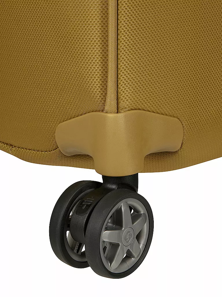 SAMSONITE | Trolley  D'LITE SPINNER 71cm erweiterbar mustard yellow | gelb