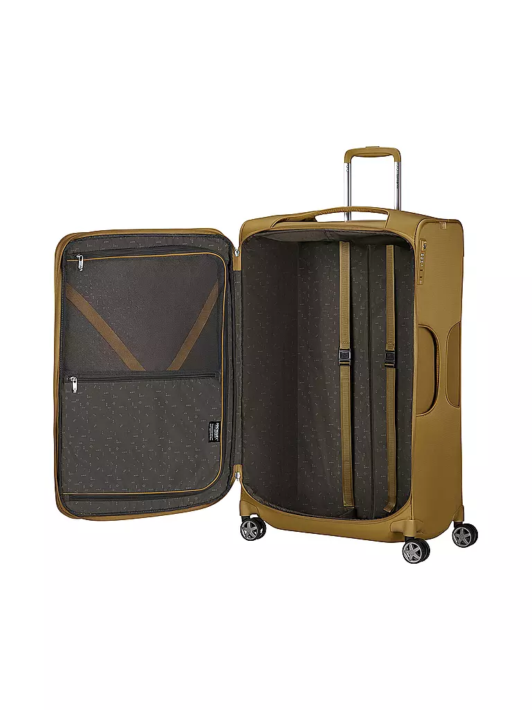 SAMSONITE | Trolley  D'LITE SPINNER 78cm erweiterbar mustard yellow | gelb