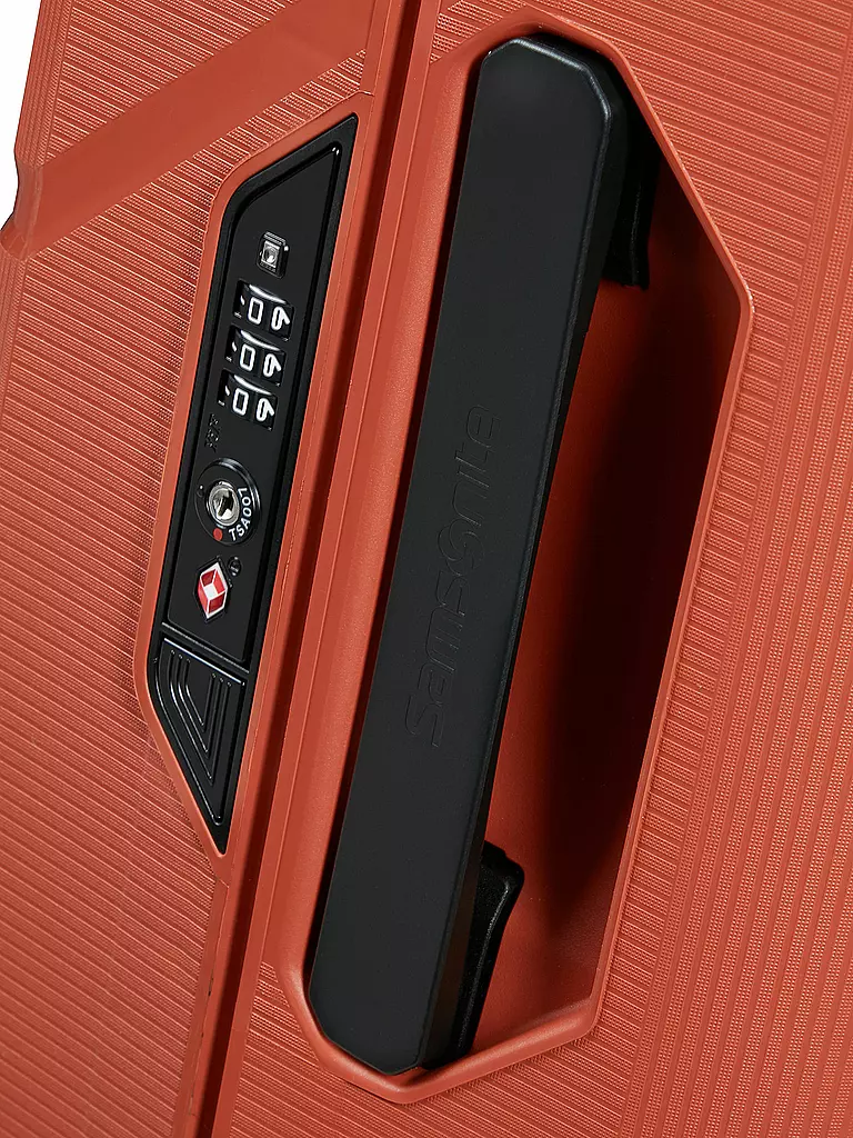 SAMSONITE | Trolley  MAGNUM ECO SPINNER 55 maple orange | blau