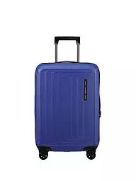 SAMSONITE | Trolley  NUON SPINNER 55cm erweiterbar metallic minera | blau