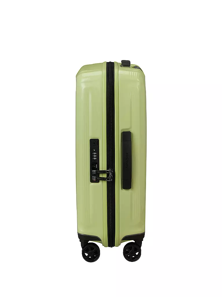 SAMSONITE | Trolley  NUON SPINNER 55cm erweiterbar metallic melon | hellgrau