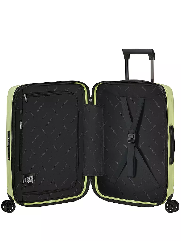 SAMSONITE | Trolley  NUON SPINNER 55cm erweiterbar metallic melon | hellgrau