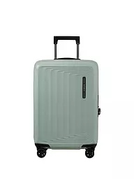 SAMSONITE | Trolley  NUON SPINNER 55cm erweiterbar metallic minera | hellgrau
