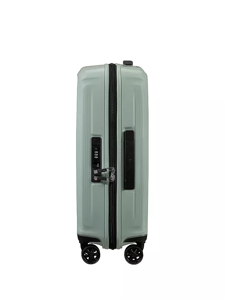 SAMSONITE | Trolley  NUON SPINNER 55cm erweiterbar metallic minera | hellgrau