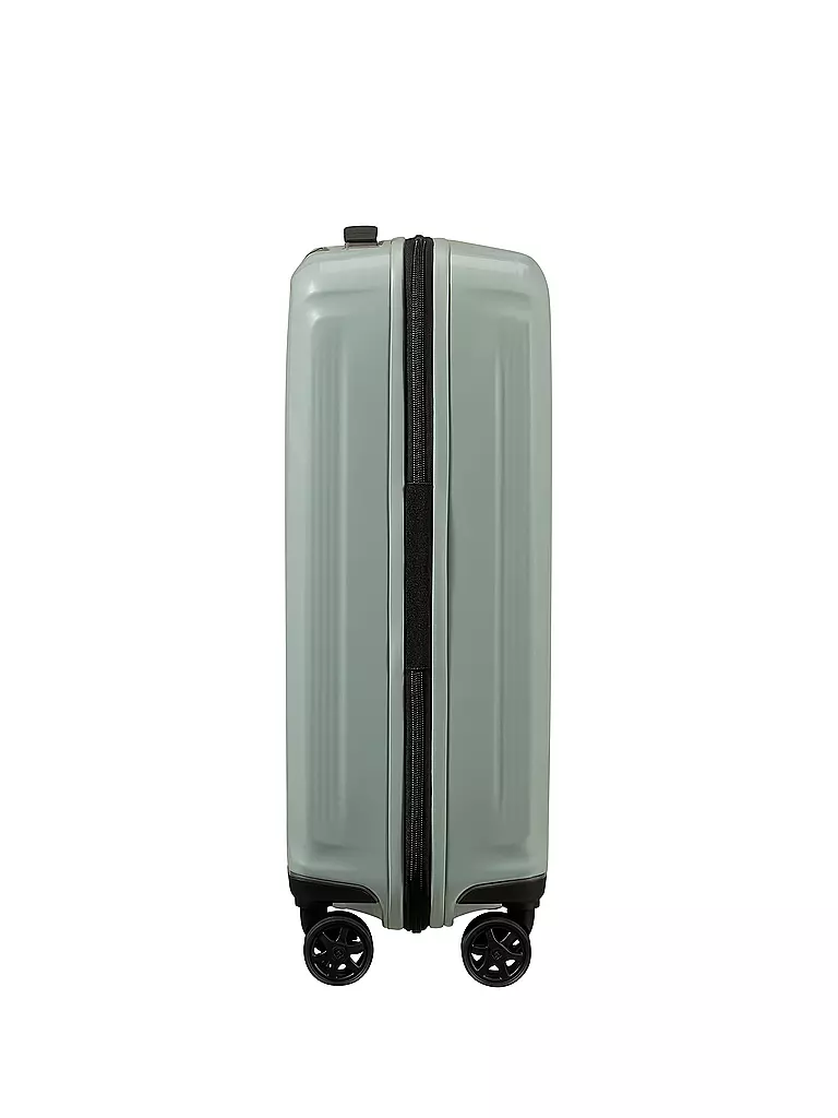 SAMSONITE | Trolley  NUON SPINNER 55cm erweiterbar metallic minera | hellgrau