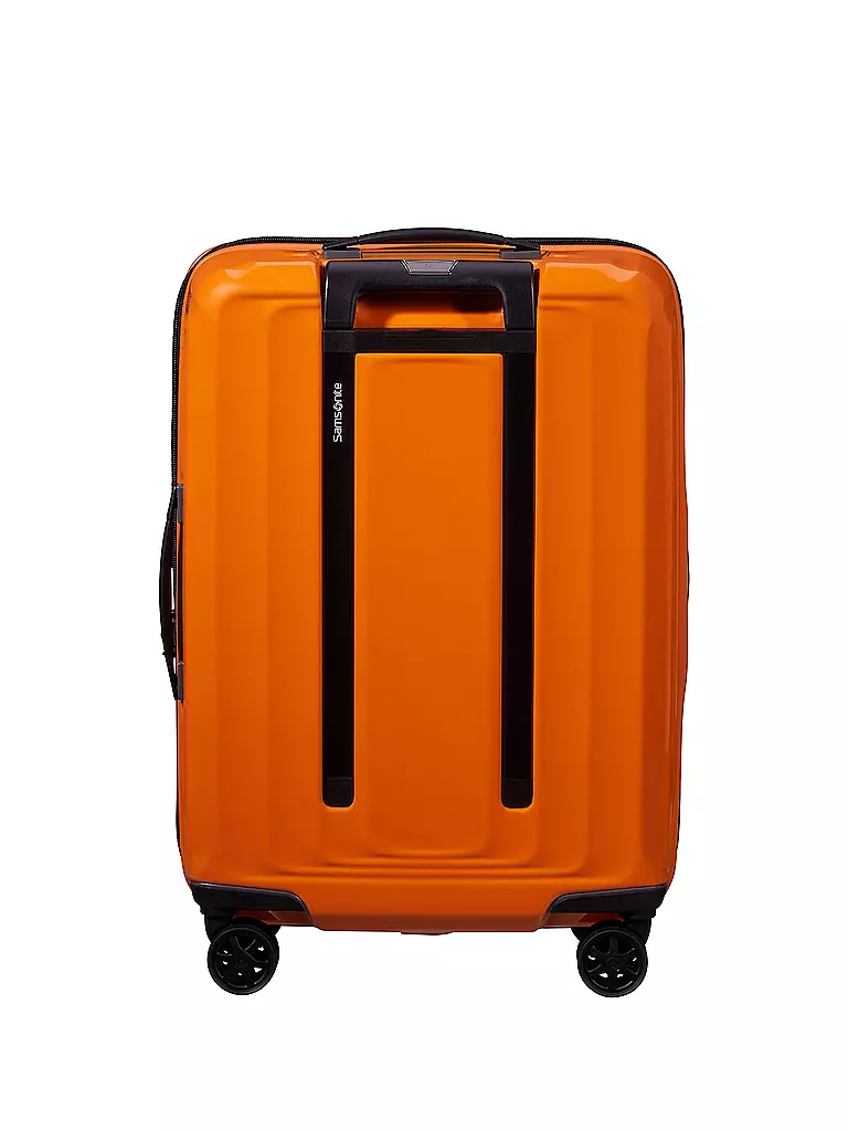 SAMSONITE | Trolley  NUON SPINNER 55cm erweiterbar papaya orange | hellgrün