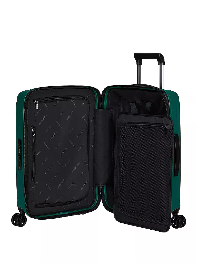 SAMSONITE | Trolley  NUON SPINNER 55cm erweiterbar pine green | hellgrün