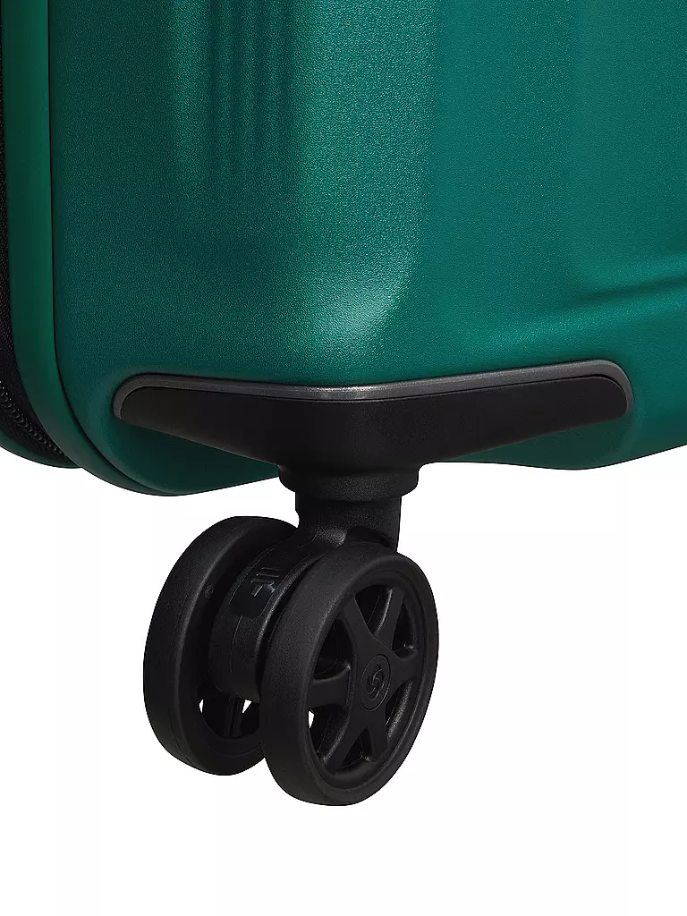 SAMSONITE | Trolley  NUON SPINNER 55cm erweiterbar pine green | orange