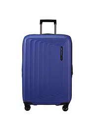 SAMSONITE | Trolley  NUON SPINNER 69cm erweiterbar metallic melon  | blau