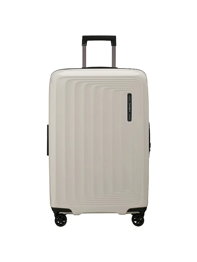 SAMSONITE | Trolley  NUON SPINNER 69cm erweiterbar Matt Quartz | Weiss
