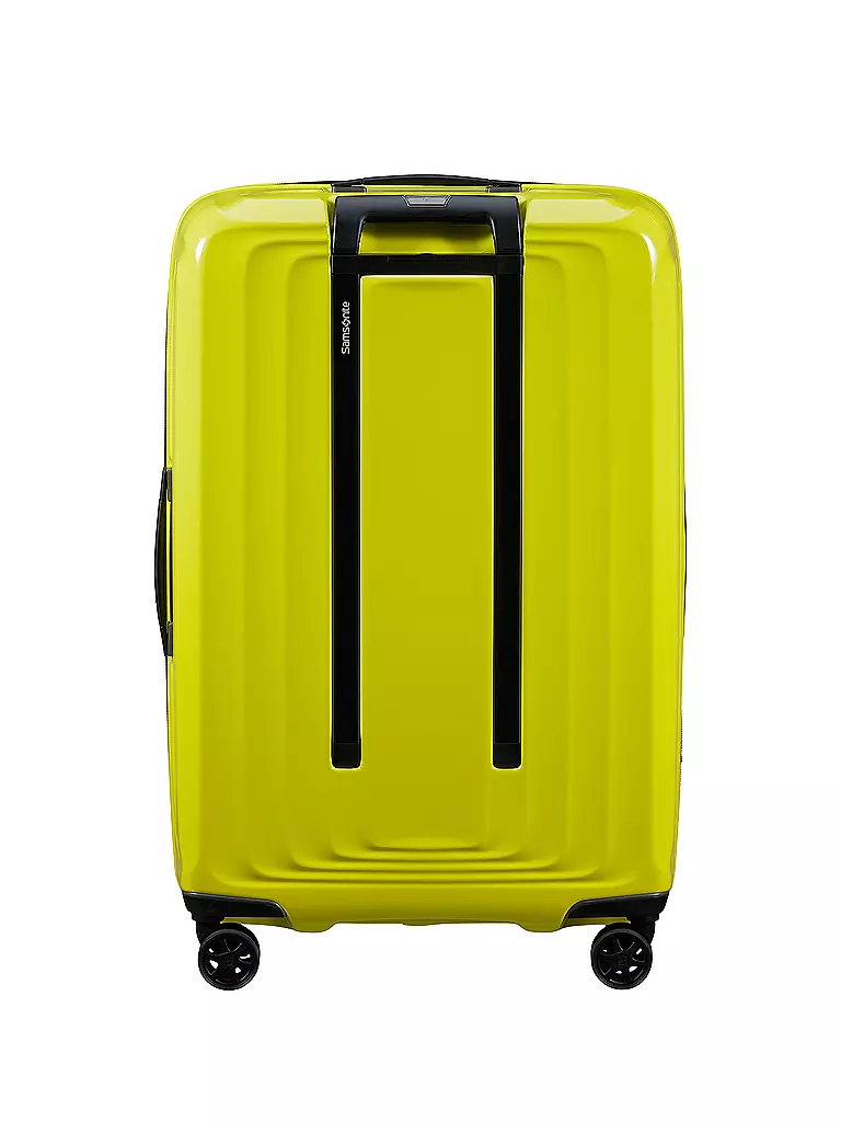 SAMSONITE | Trolley  NUON SPINNER 69cm erweiterbar metallic lime | rot