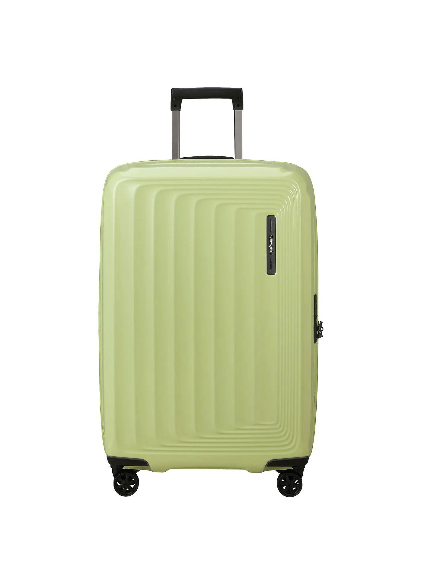 SAMSONITE | Trolley  NUON SPINNER 69cm erweiterbar metallic melon  | hellgrün