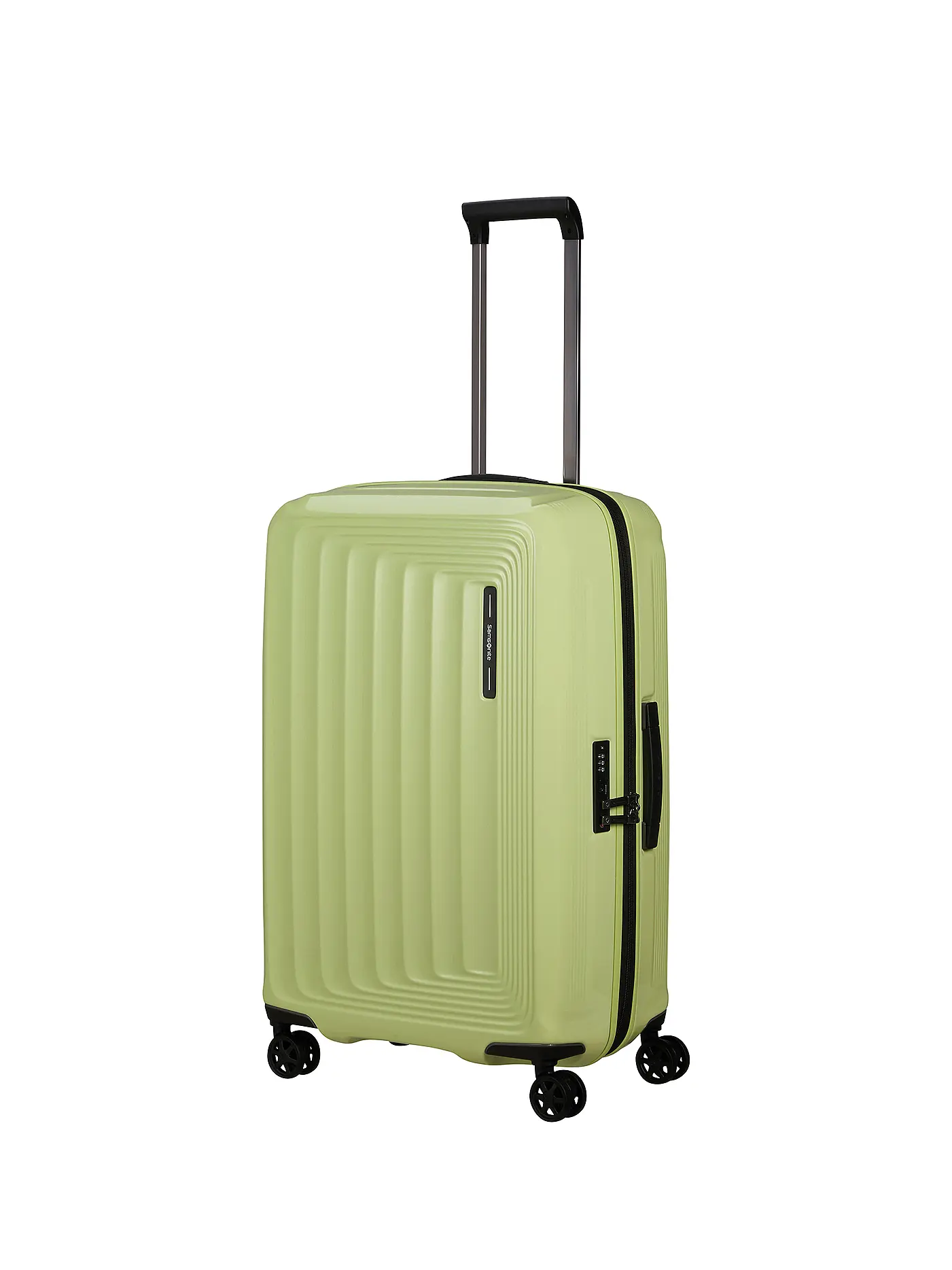 SAMSONITE | Trolley  NUON SPINNER 69cm erweiterbar metallic melon  | hellgrün