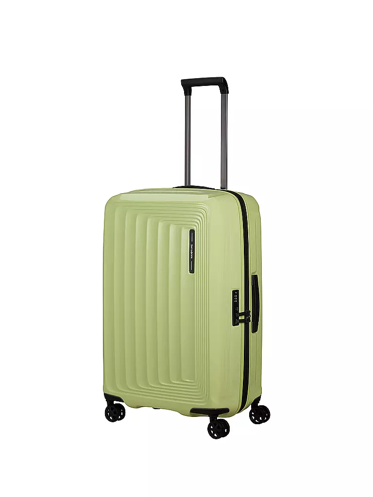 SAMSONITE | Trolley  NUON SPINNER 69cm erweiterbar metallic melon | hellgrau
