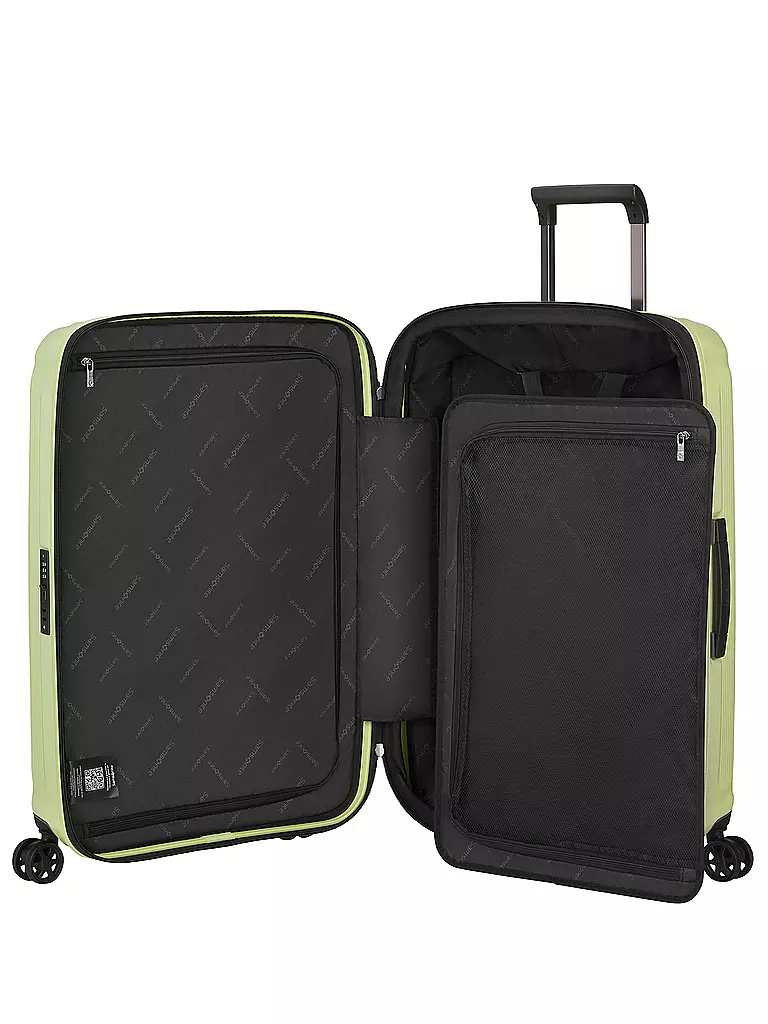 SAMSONITE | Trolley  NUON SPINNER 69cm erweiterbar metallic melon | hellgrau