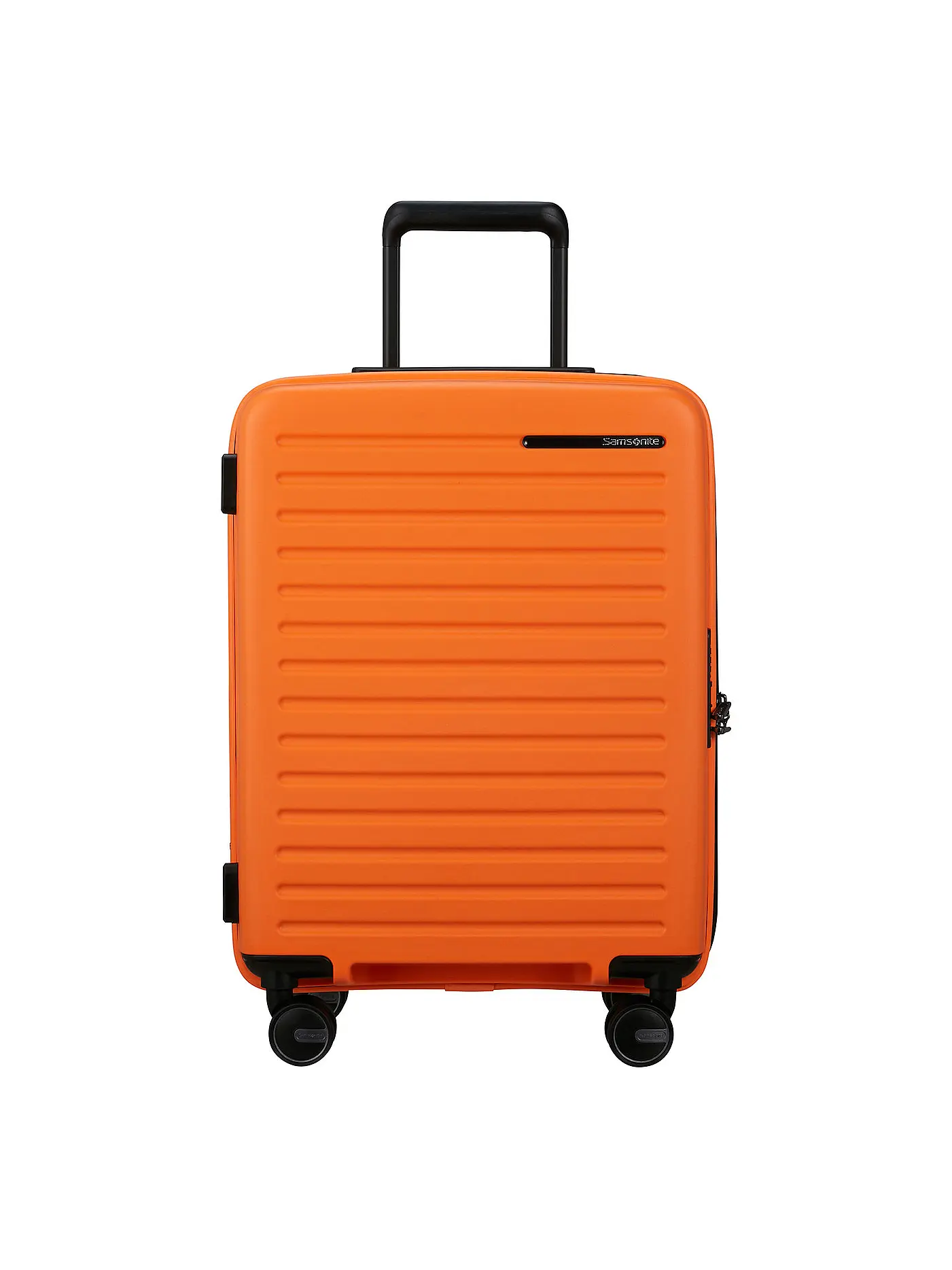 SAMSONITE | Trolley RESTACKED SPINNER 55cm erweiterbar black | orange