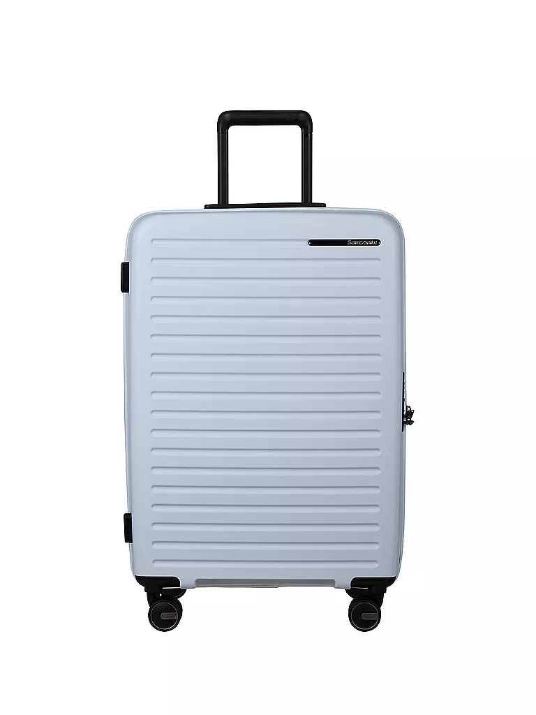 SAMSONITE | Trolley  RESTACKD SPINNER 68cm erweiterbar Glacier | Hellblau