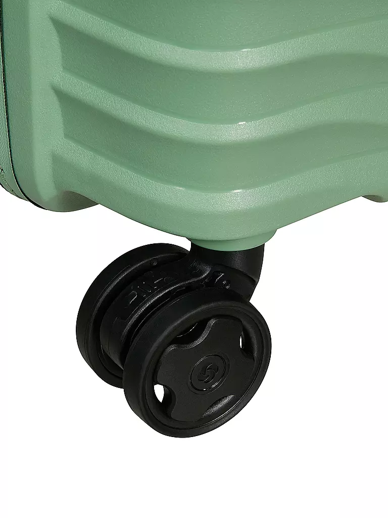 SAMSONITE | Trolley  UPSCAPE SPINNER 55cm erweiterbar stone green | gelb