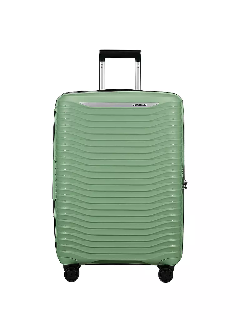 SAMSONITE | Trolley  UPSCAPE SPINNER 68cm erweiterbar stone green  | grün
