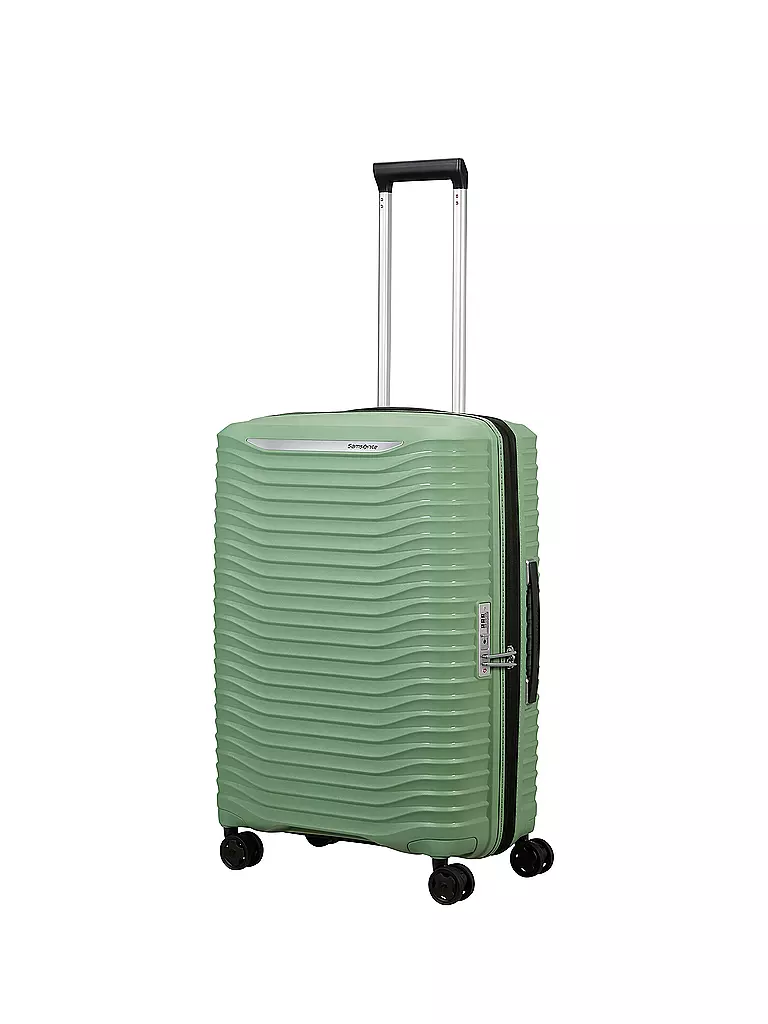 SAMSONITE | Trolley  UPSCAPE SPINNER 68cm erweiterbar stone green | schwarz