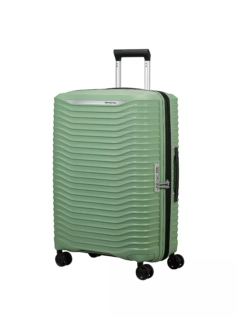 SAMSONITE | Trolley  UPSCAPE SPINNER 68cm erweiterbar stone green | schwarz