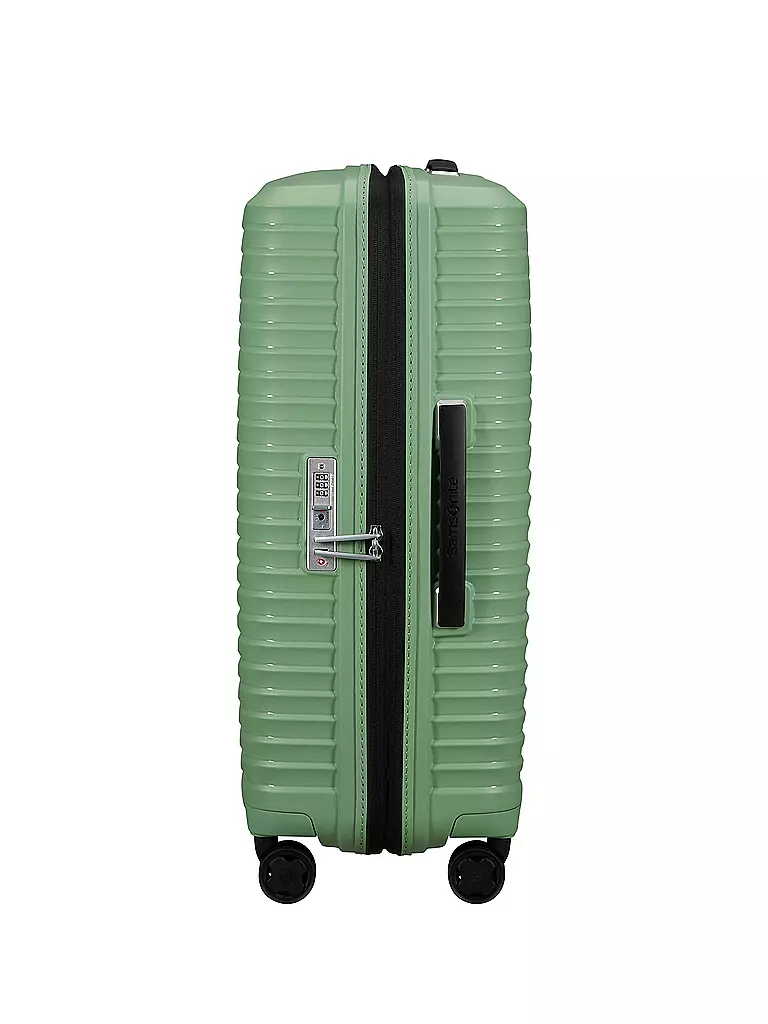 SAMSONITE | Trolley  UPSCAPE SPINNER 68cm erweiterbar stone green | schwarz