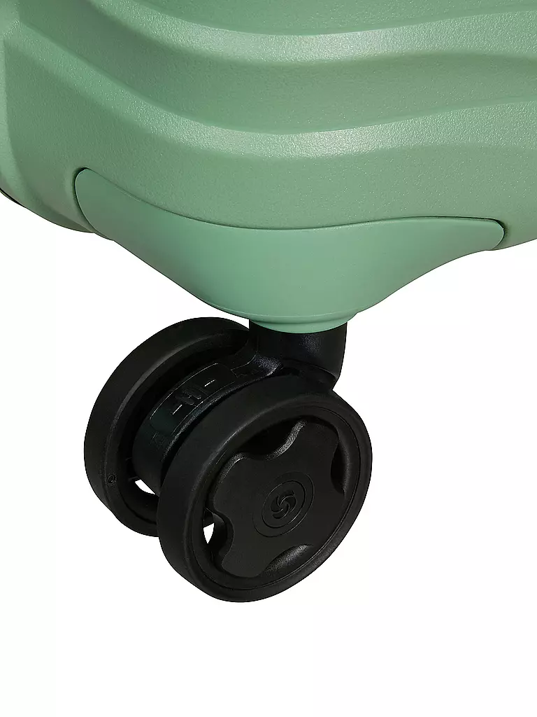 SAMSONITE | Trolley  UPSCAPE SPINNER 68cm erweiterbar stone green | schwarz