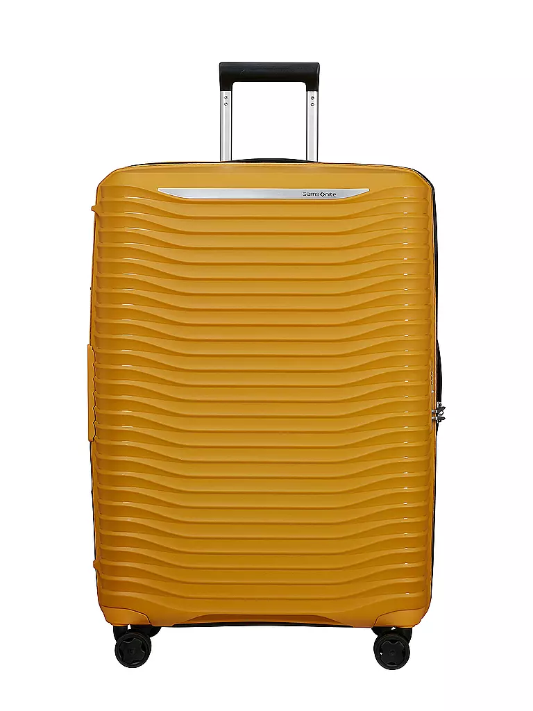 Yellow SAMSONITE gelb erweiterbar Trolley UPSCAPE 75cm SPINNER