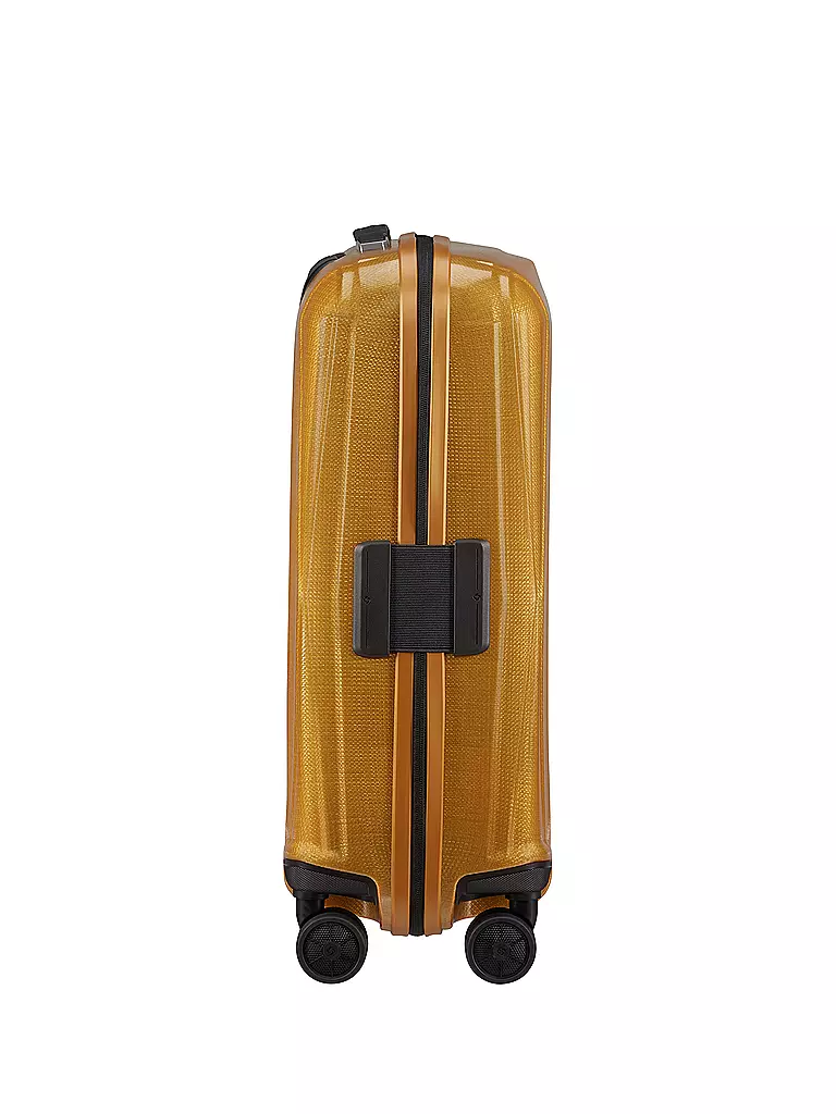 SAMSONITE | Trolley 55cm erweiterbar MAJOR-LITE SPINNER saffron yellow | schwarz