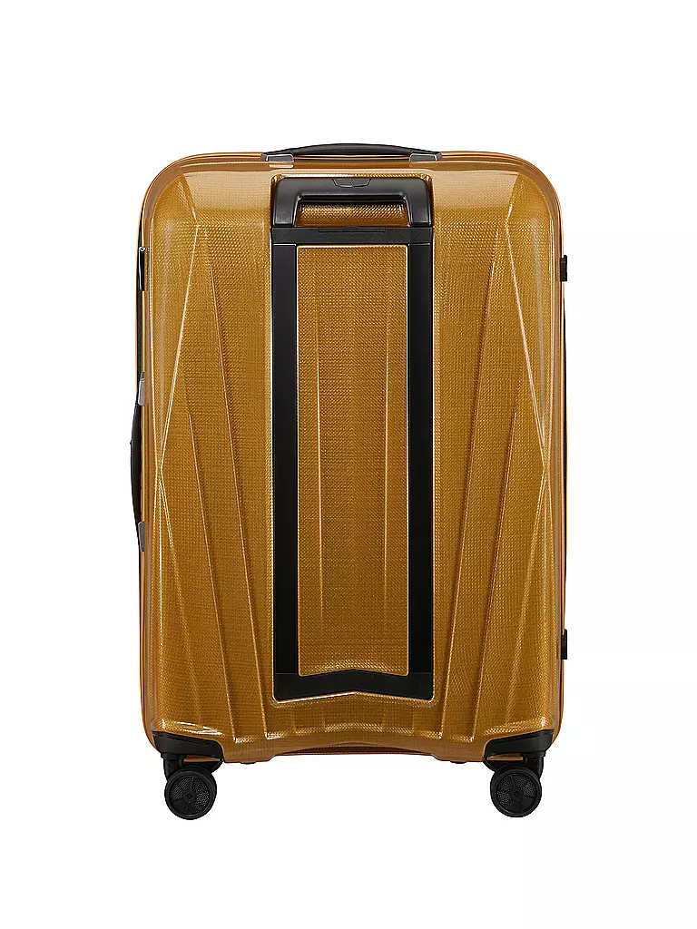 SAMSONITE | Trolley 69cm MAJOR-LITE SPINNER saffron yellow | schwarz