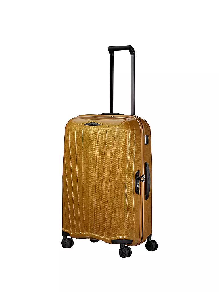 SAMSONITE | Trolley 69cm MAJOR-LITE SPINNER saffron yellow | schwarz